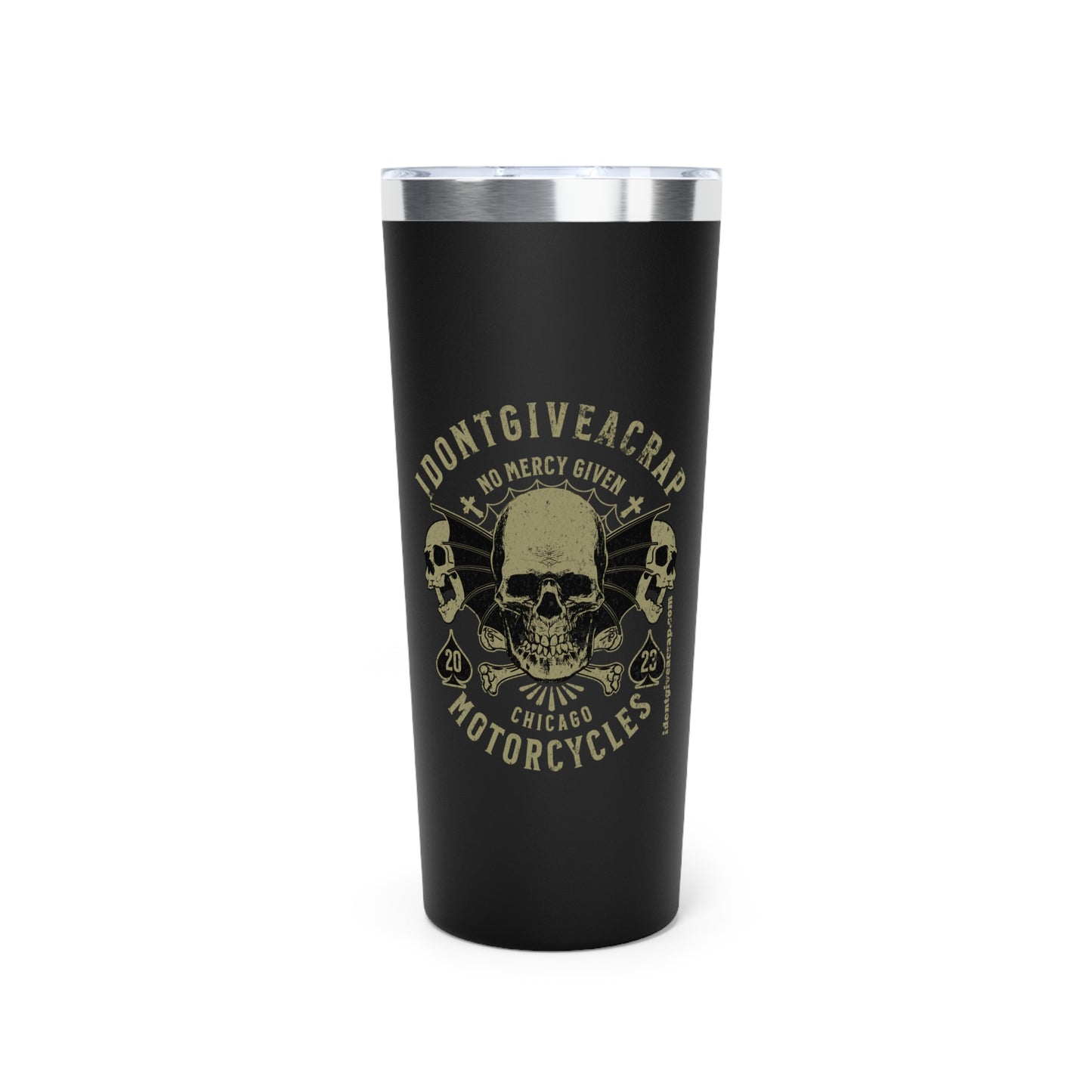 IDONTGIVEACRAP Motorcycles Insulated Tumbler